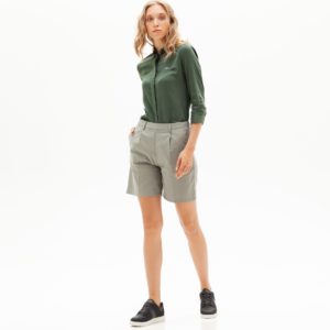 Шорты Lacoste , цвет зеленый, для женщин Шорты Lacoste , цвет зеленый, для женщин