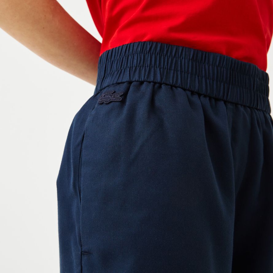 Шорты Lacoste , цвет синий, для женщин Шорты Lacoste , цвет синий, для женщин
