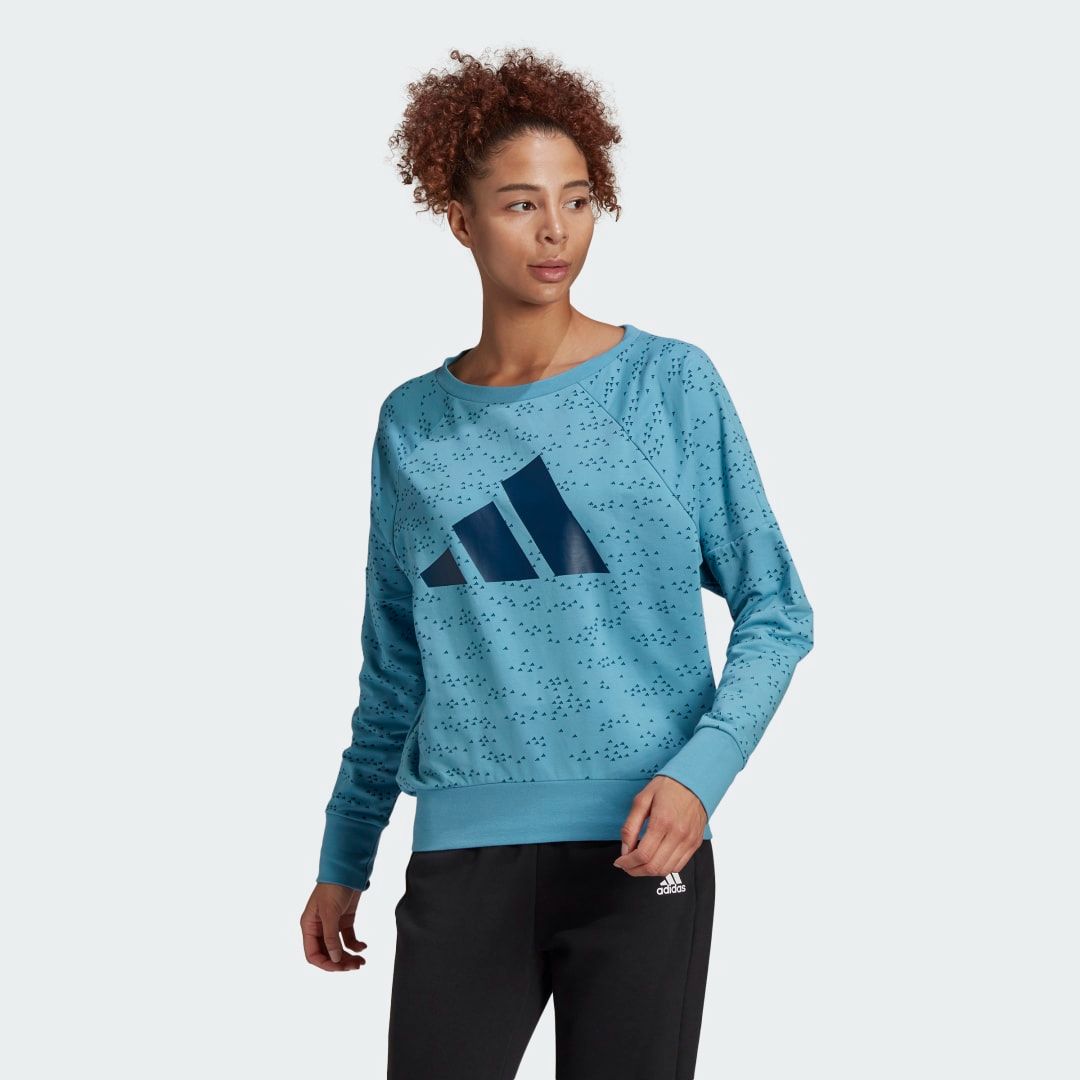 Джемпер adidas Sportswear Winners Badge of Sport adidas Джемпер adidas Sportswear Winners Badge of Sport adidas