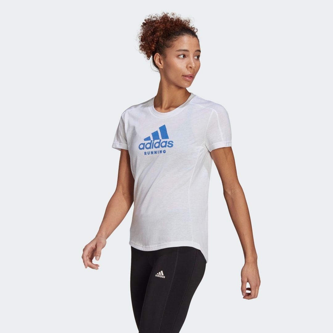 Футболка для бега Logo Graphic adidas Performance Adidas Футболка для бега Logo Graphic adidas Performance Adidas