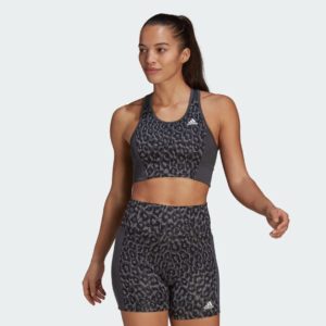 Спортивный бра AEROREADY Designed 2 Move Leopard adidas Performance adidas