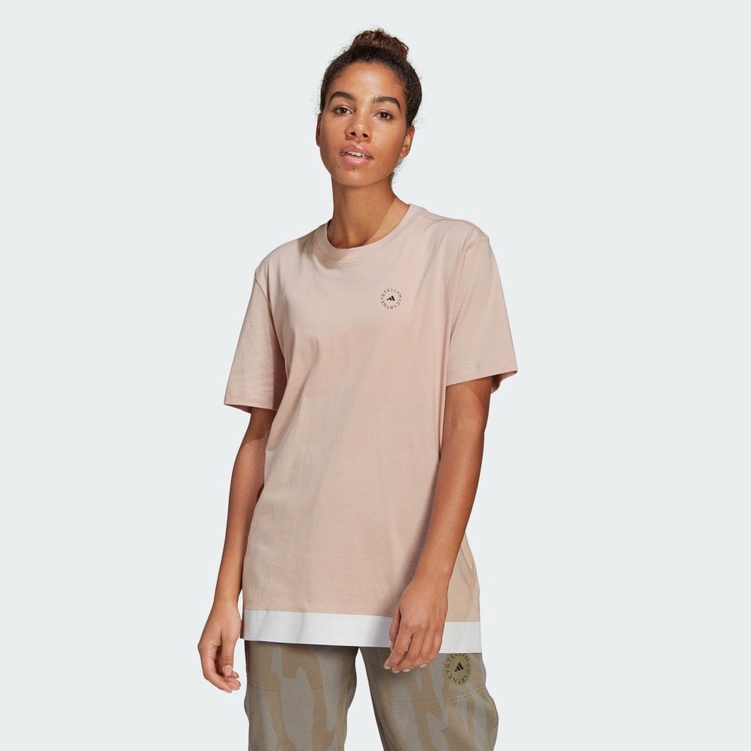 Футболка Cotton adidas by Stella McCartney adidas Футболка Cotton adidas by Stella McCartney adidas