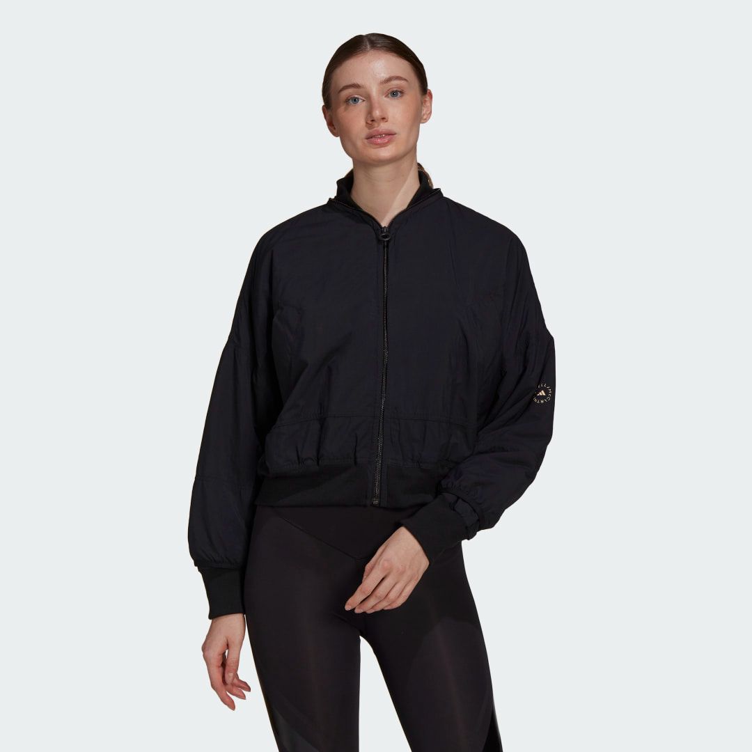 Куртка-бомбер для фитнеса adidas by Stella McCartney adidas Куртка-бомбер для фитнеса adidas by Stella McCartney adidas