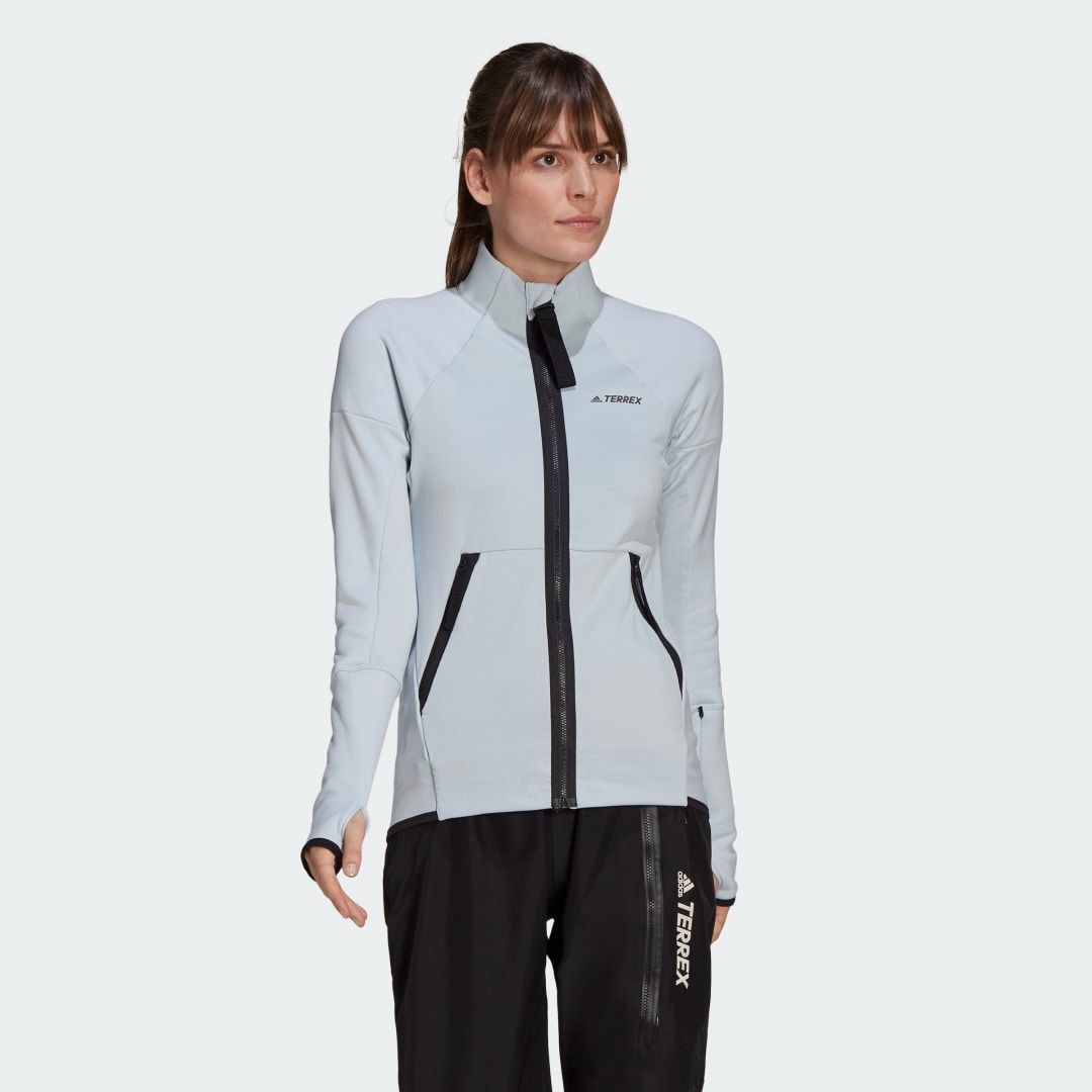 Флисовая куртка для хайкинга Terrex Tech adidas TERREX adidas Флисовая куртка для хайкинга Terrex Tech adidas TERREX adidas
