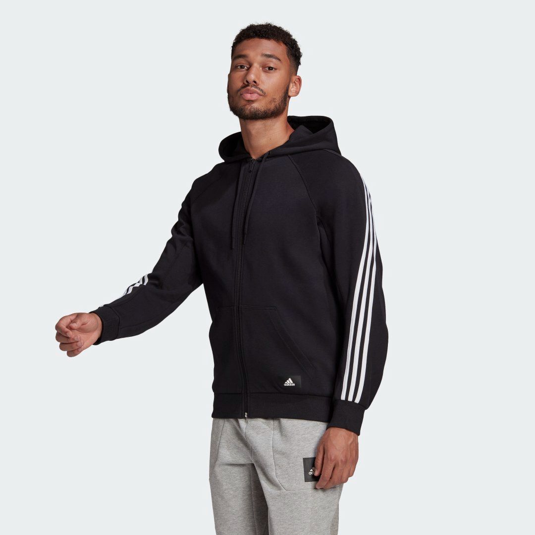 Толстовка adidas Sportswear 3-Stripes adidas Толстовка adidas Sportswear 3-Stripes adidas
