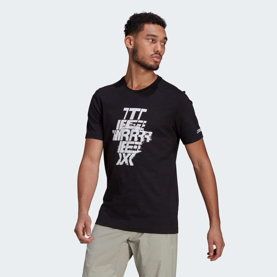 Футболка Terrex Graphic Logo adidas TERREX adidas Футболка Terrex Graphic Logo adidas TERREX adidas