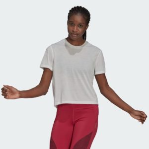 Укороченная футболка для бега Fast adidas Performance adidas