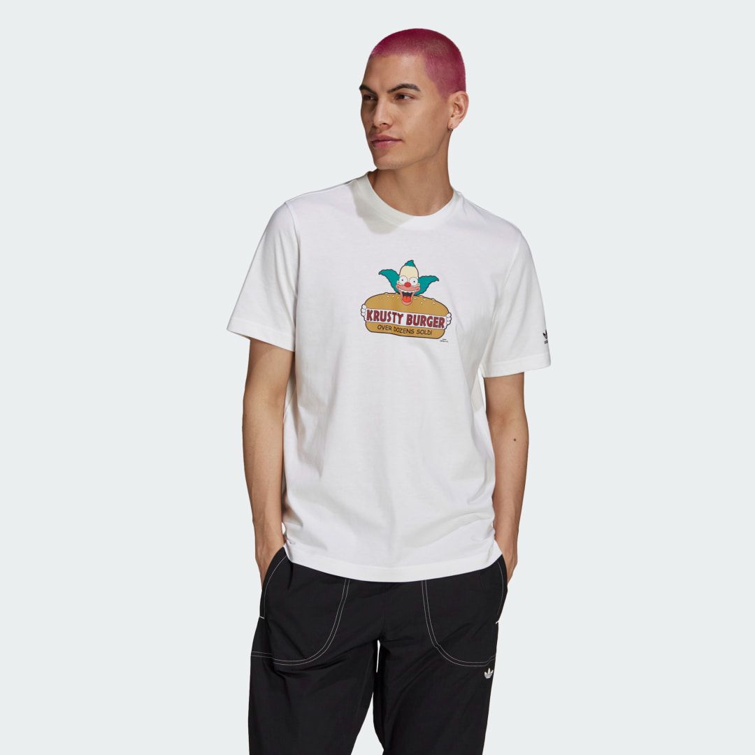 Футболка Simpsons Krusty Burger adidas Originals adidas Футболка Simpsons Krusty Burger adidas Originals adidas
