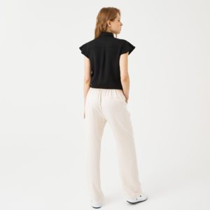 Брюки Lacoste , цвет белый, для женщин Брюки Lacoste , цвет белый, для женщин