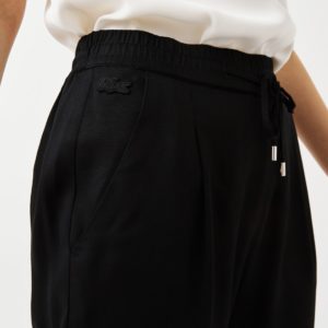 Брюки Lacoste , цвет черный, для женщин