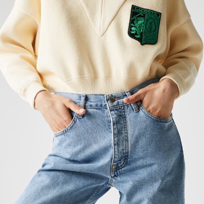 Брюки Lacoste , цвет голубой, для женщин Брюки Lacoste , цвет голубой, для женщин