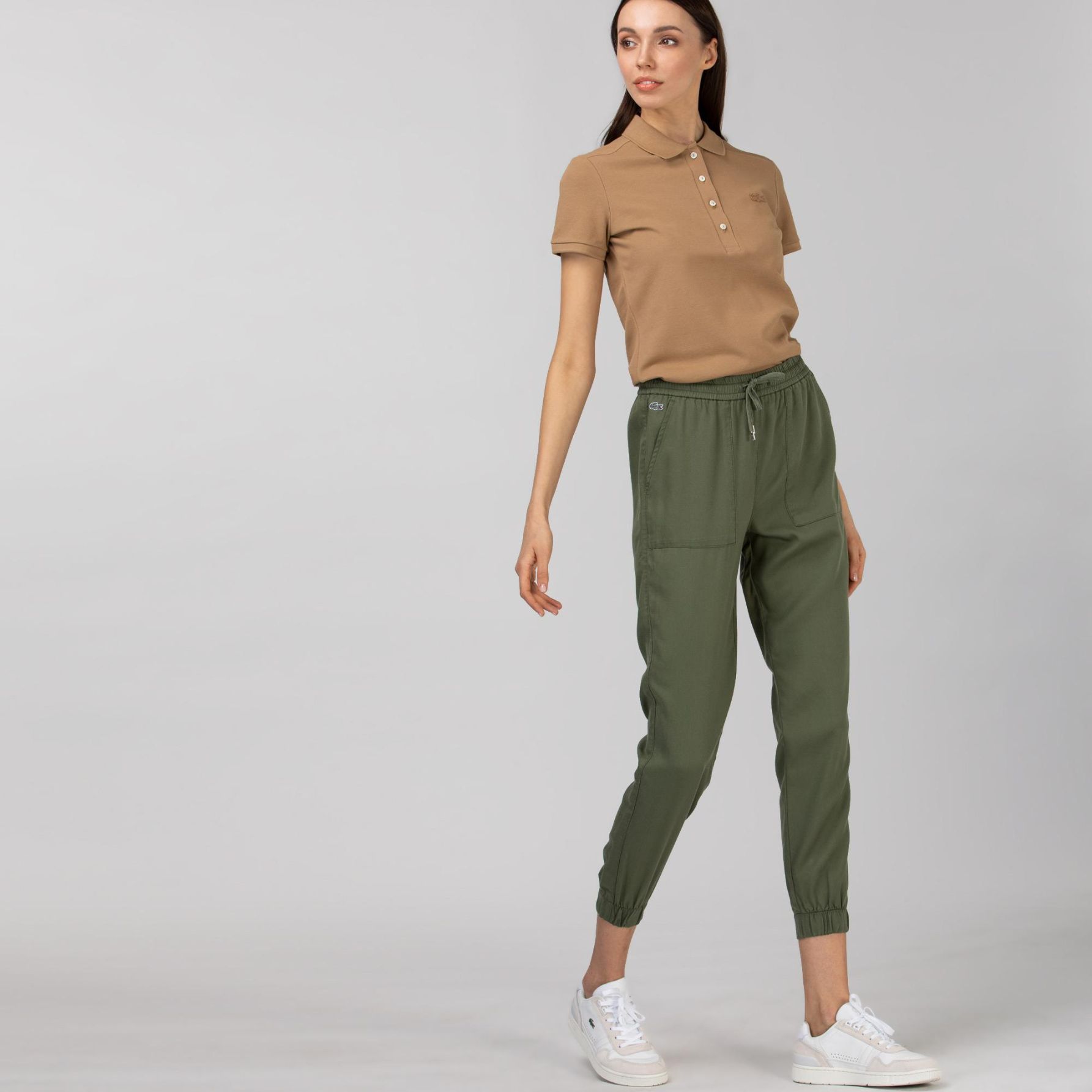 Брюки Lacoste , для женщин Брюки Lacoste , для женщин