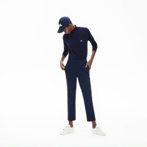 Брюки Lacoste , цвет синий, для женщин Брюки Lacoste , цвет синий, для женщин