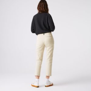 Брюки Lacoste , цвет белый, для женщин
