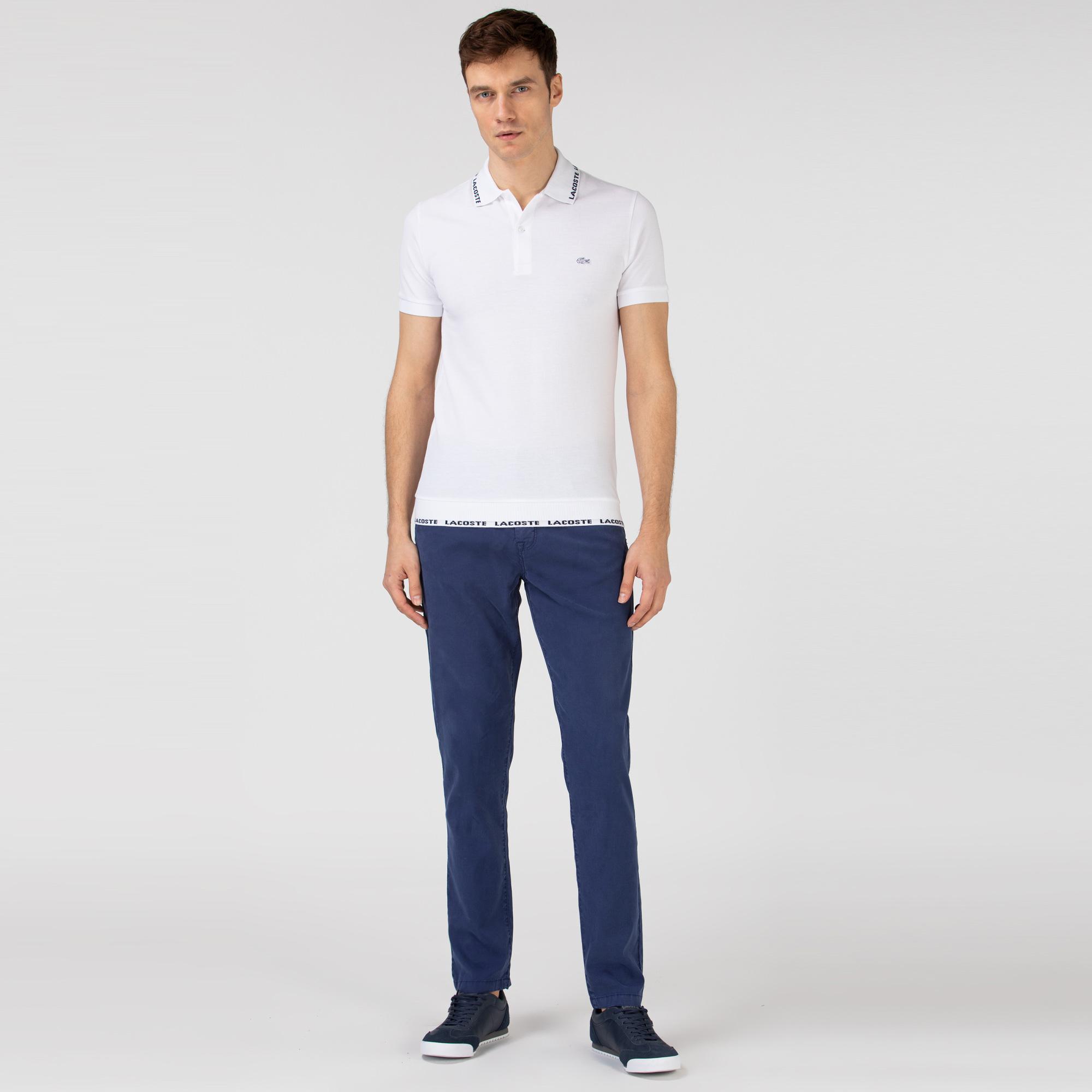 Брюки Lacoste , цвет серый, для мужчин Брюки Lacoste , цвет серый, для мужчин