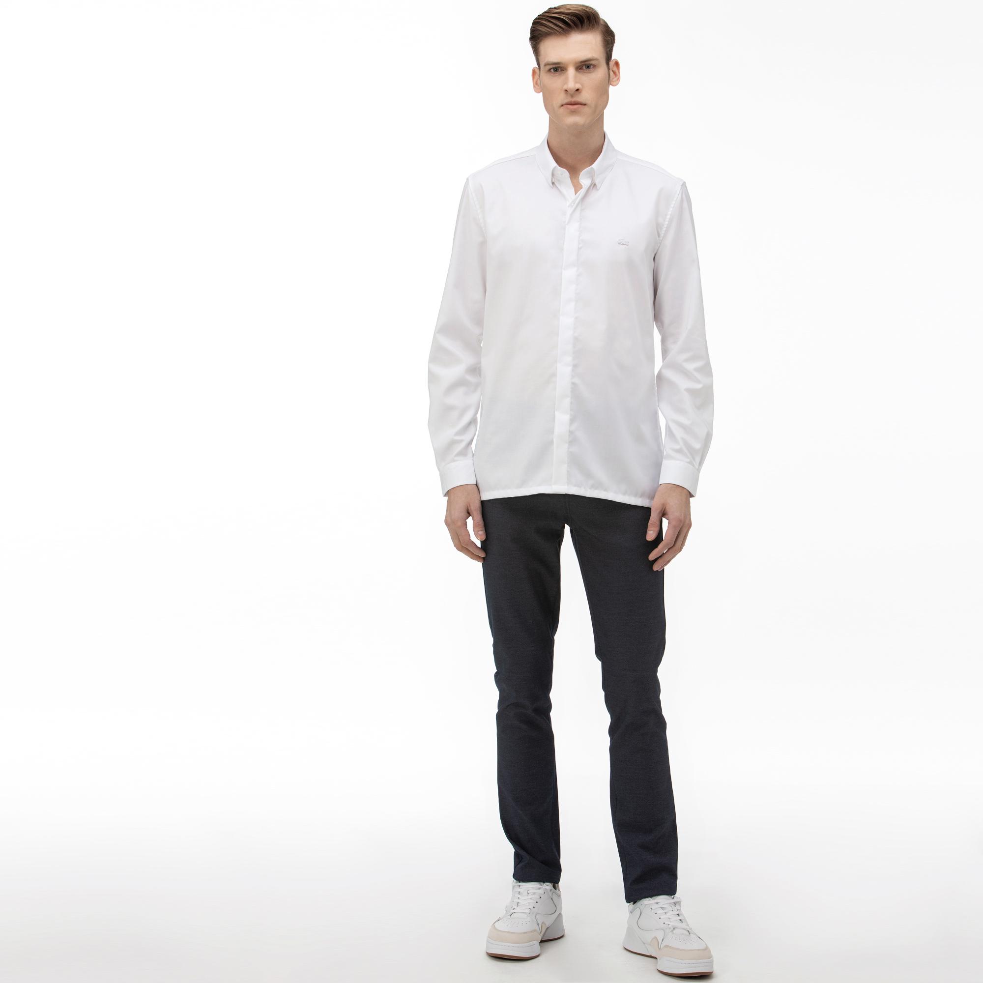 Брюки Lacoste , цвет синий, для мужчин Брюки Lacoste , цвет синий, для мужчин