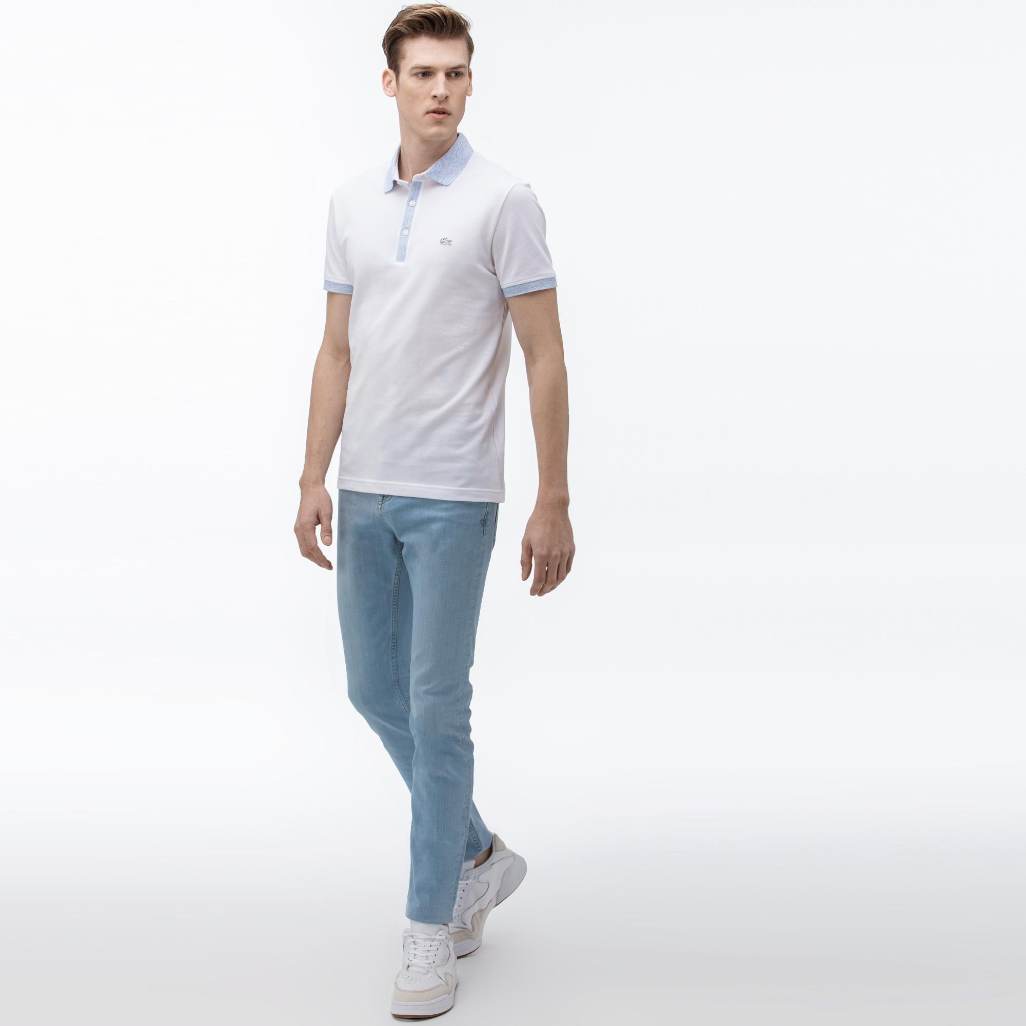 Брюки Lacoste , цвет голубой, для мужчин Брюки Lacoste , цвет голубой, для мужчин