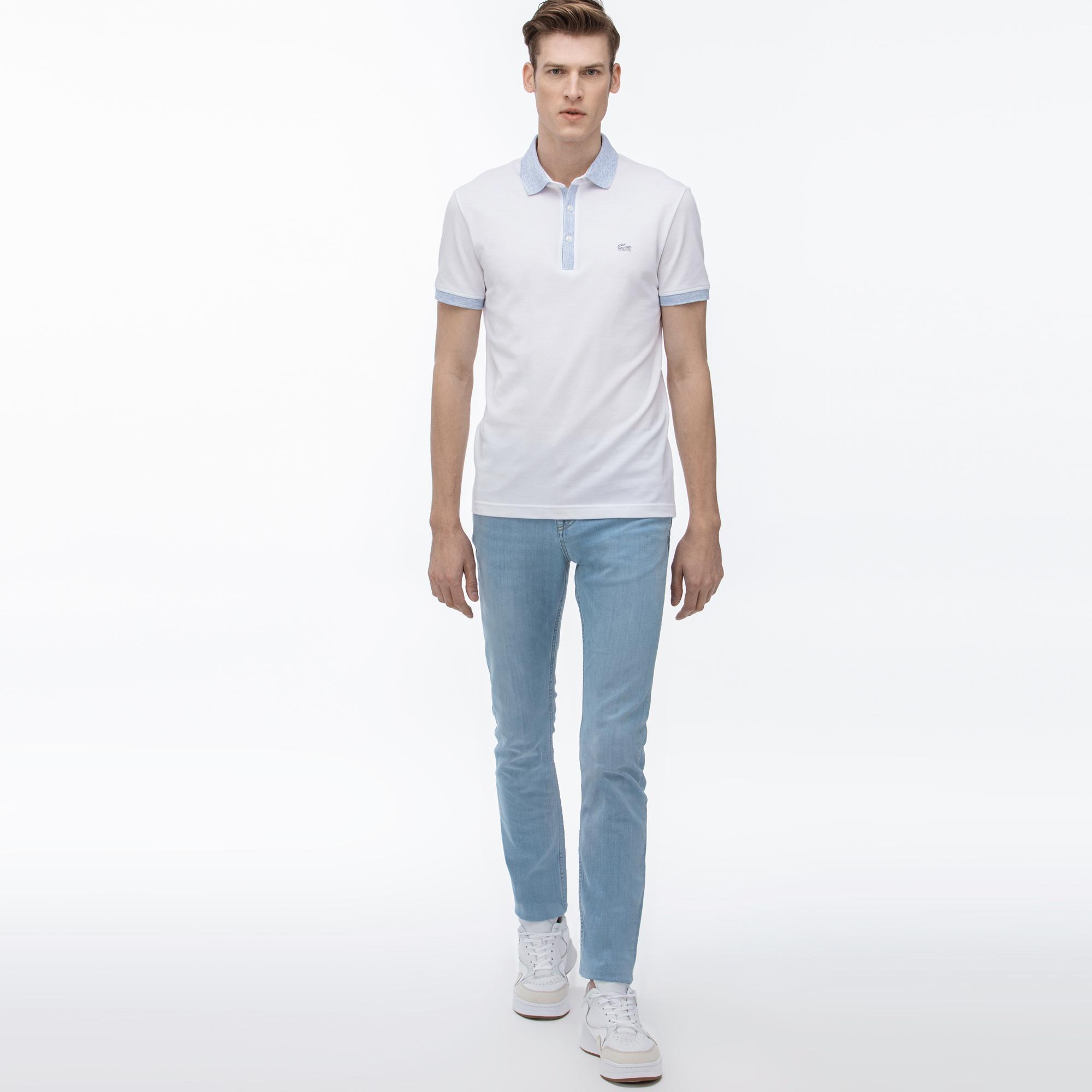 Брюки Lacoste , цвет голубой, для мужчин Брюки Lacoste , цвет голубой, для мужчин