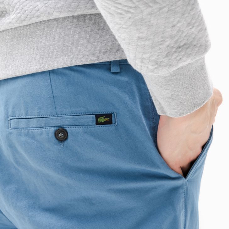 Брюки Lacoste , цвет голубой, для мужчин Брюки Lacoste , цвет голубой, для мужчин