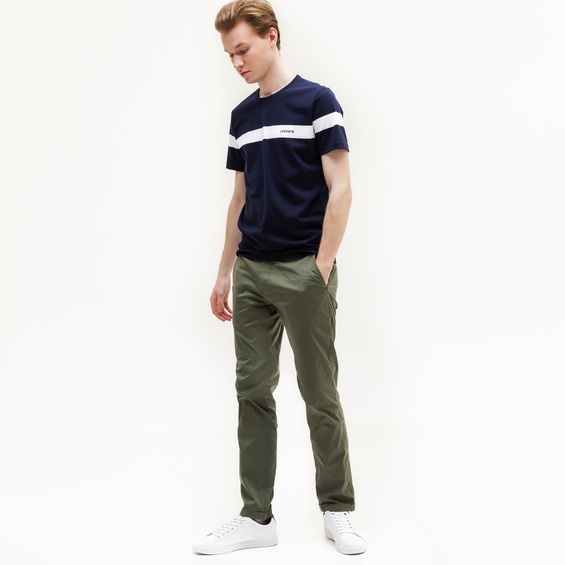 Брюки Lacoste , для мужчин Брюки Lacoste , для мужчин