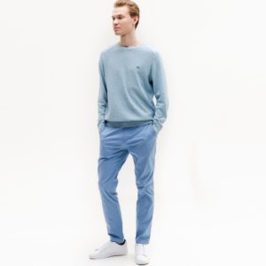 Брюки Lacoste , цвет голубой, для мужчин Брюки Lacoste , цвет голубой, для мужчин
