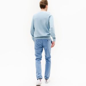 Брюки Lacoste , цвет голубой, для мужчин