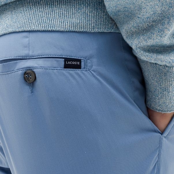 Брюки Lacoste , цвет голубой, для мужчин Брюки Lacoste , цвет голубой, для мужчин