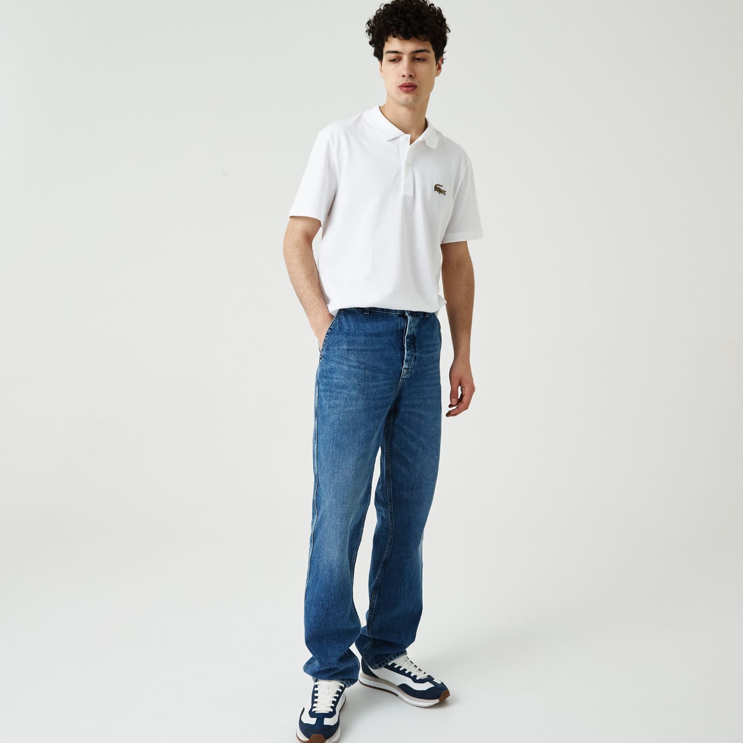 Брюки Lacoste , цвет синий, для мужчин Брюки Lacoste , цвет синий, для мужчин