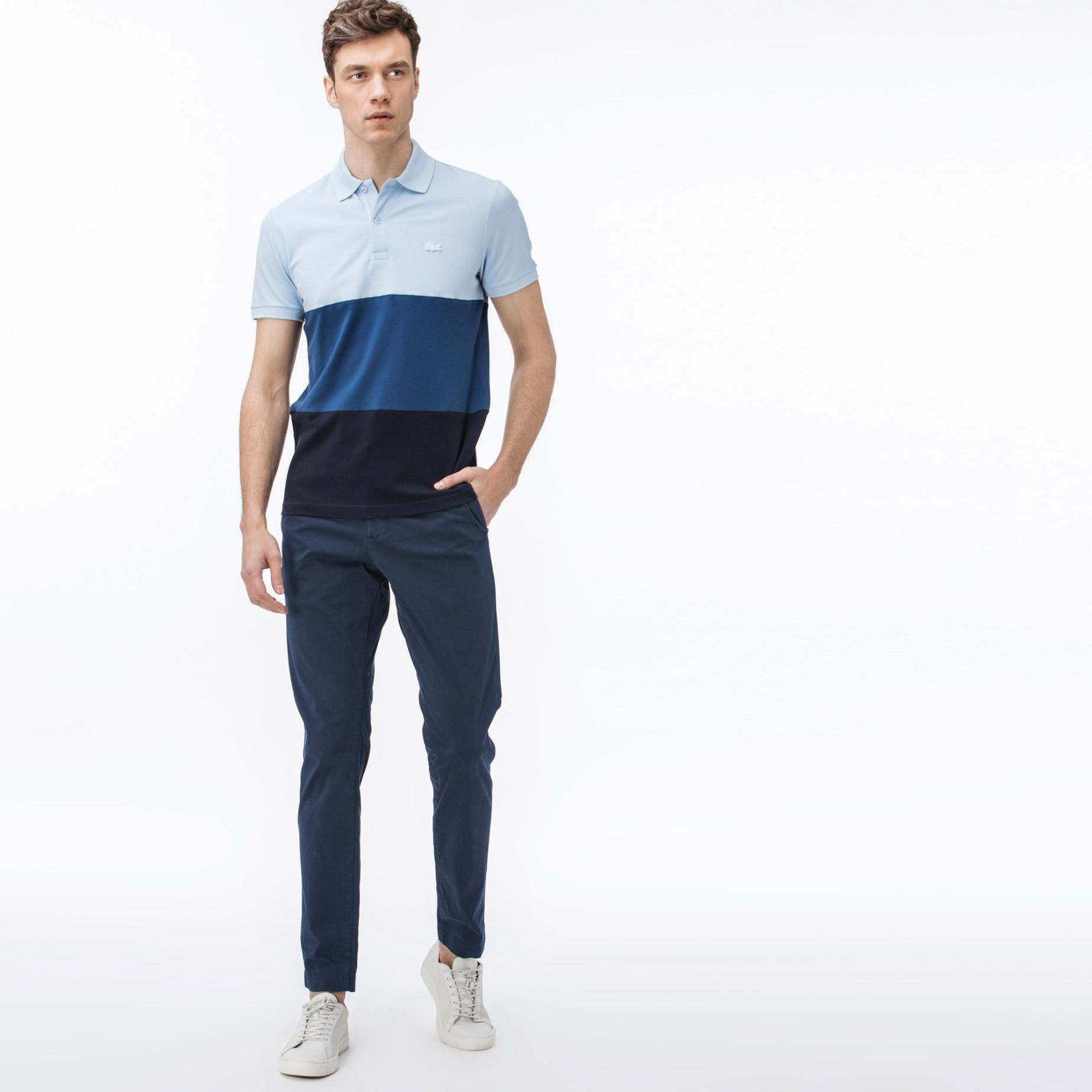 Брюки Lacoste , цвет синий, для мужчин Брюки Lacoste , цвет синий, для мужчин