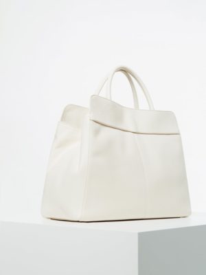 СУМКА С РУЧКОЙ «EVE LUXE» ИЗ НАТУРАЛЬНОЙ КОЖИ Guess
