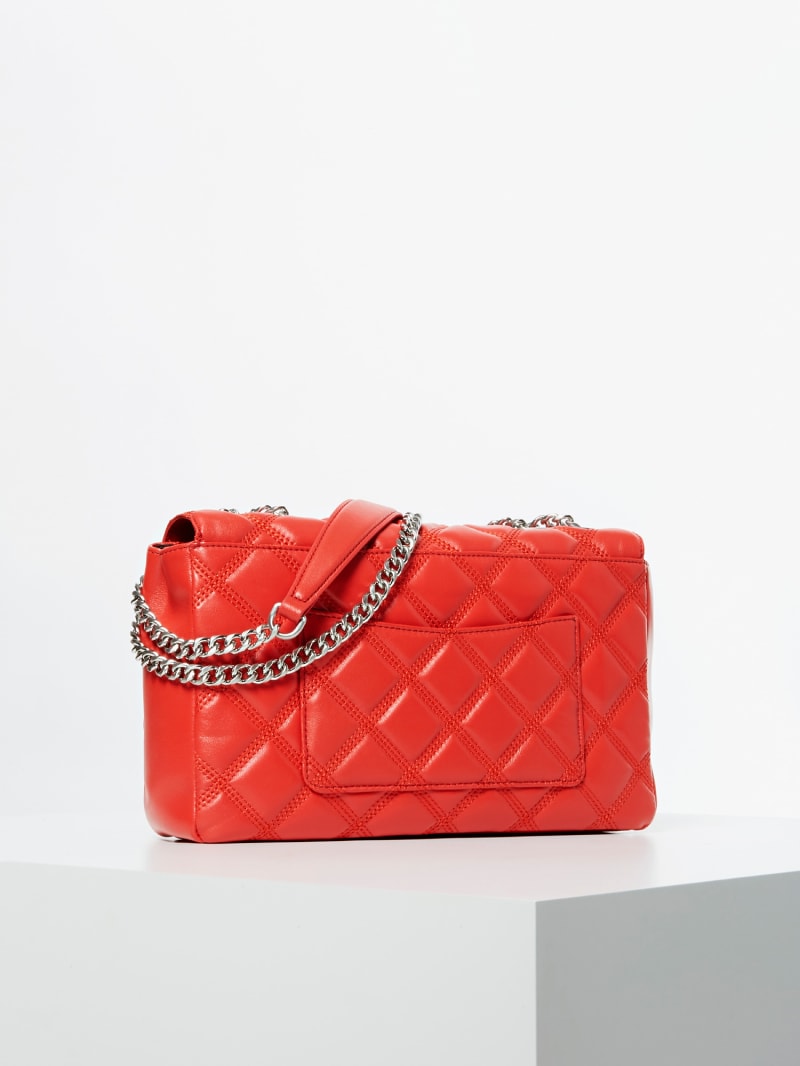 НАПЛЕЧНАЯ СУМКА «KIKI LUXE» ИЗ НАТУРАЛЬНОЙ КОЖИ Guess НАПЛЕЧНАЯ СУМКА «KIKI LUXE» ИЗ НАТУРАЛЬНОЙ КОЖИ Guess