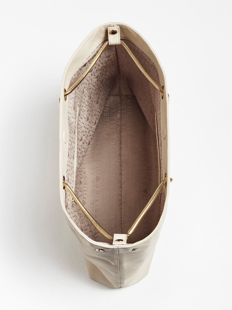 СУМКА-ШОППЕР «LILLY LUXE» ИЗ НАТУРАЛЬНОЙ КОЖИ Guess СУМКА-ШОППЕР «LILLY LUXE» ИЗ НАТУРАЛЬНОЙ КОЖИ Guess