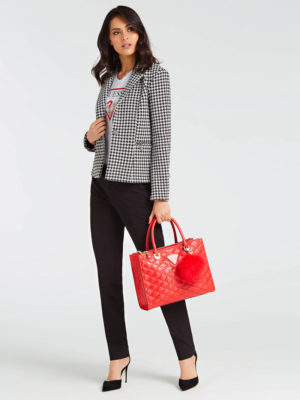 СТЕГАНАЯ СУМКА С РУЧКАМИ «ASTRID» Guess