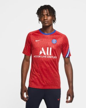 Мужская игровая футболка с коротким рукавом Paris Saint-Germain Paris Saint-Germain