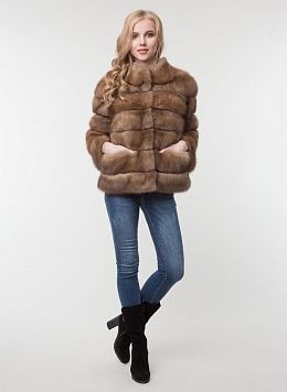 Куртка из куницы Джульетта 1 01, КАЛЯЕВ