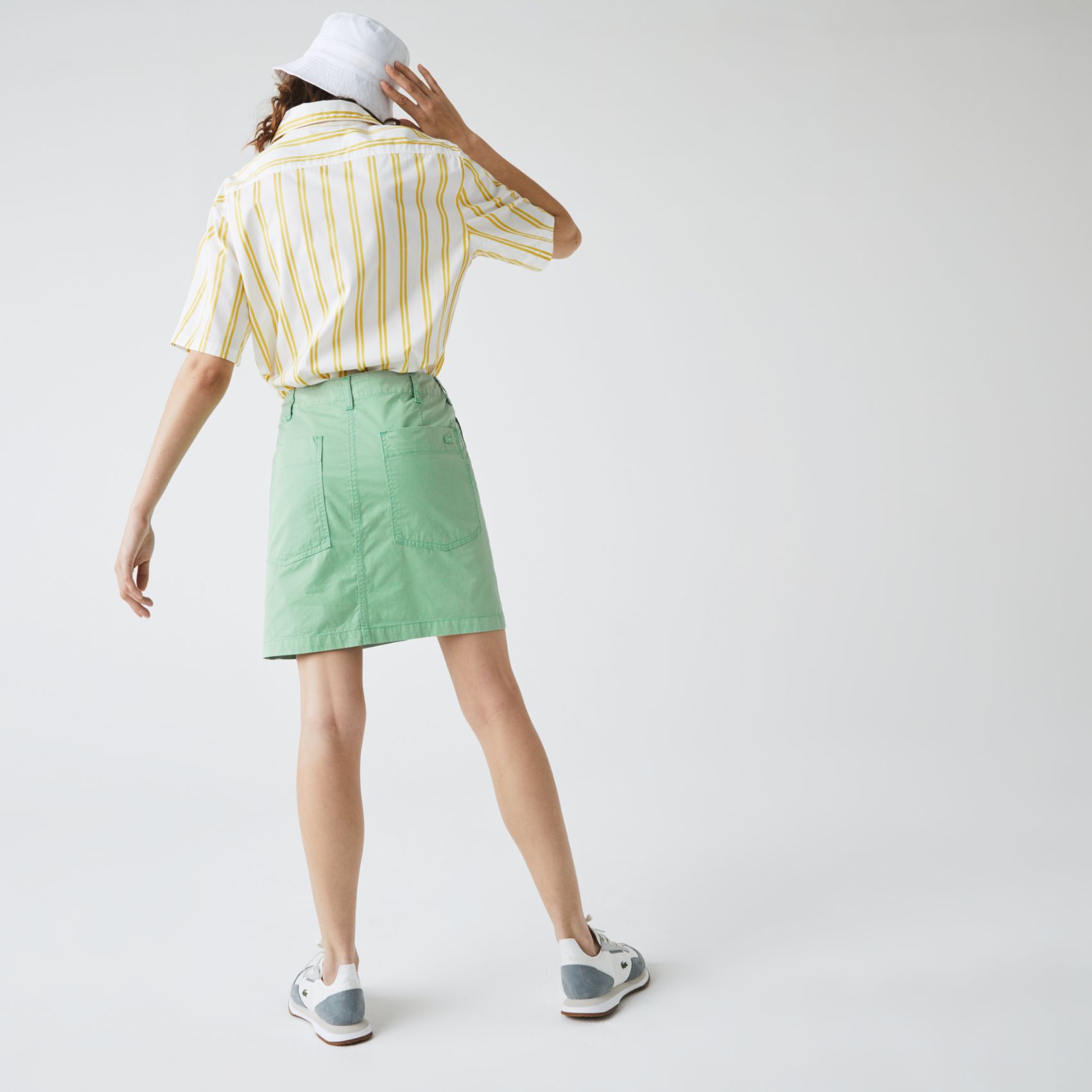 Юбка Lacoste , цвет зеленый, для женщин Юбка Lacoste , цвет зеленый, для женщин