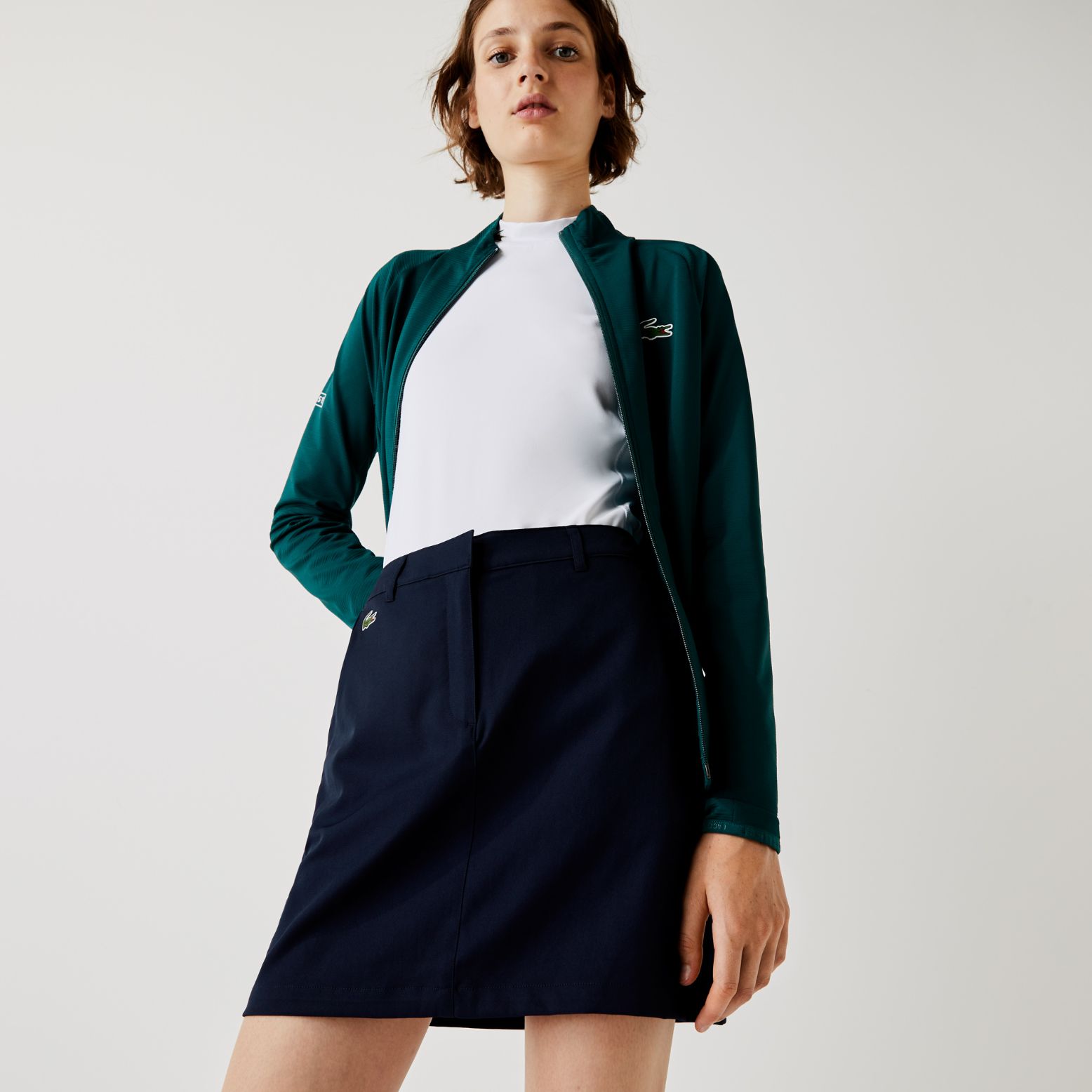 Юбка Lacoste , цвет синий, для женщин Юбка Lacoste , цвет синий, для женщин