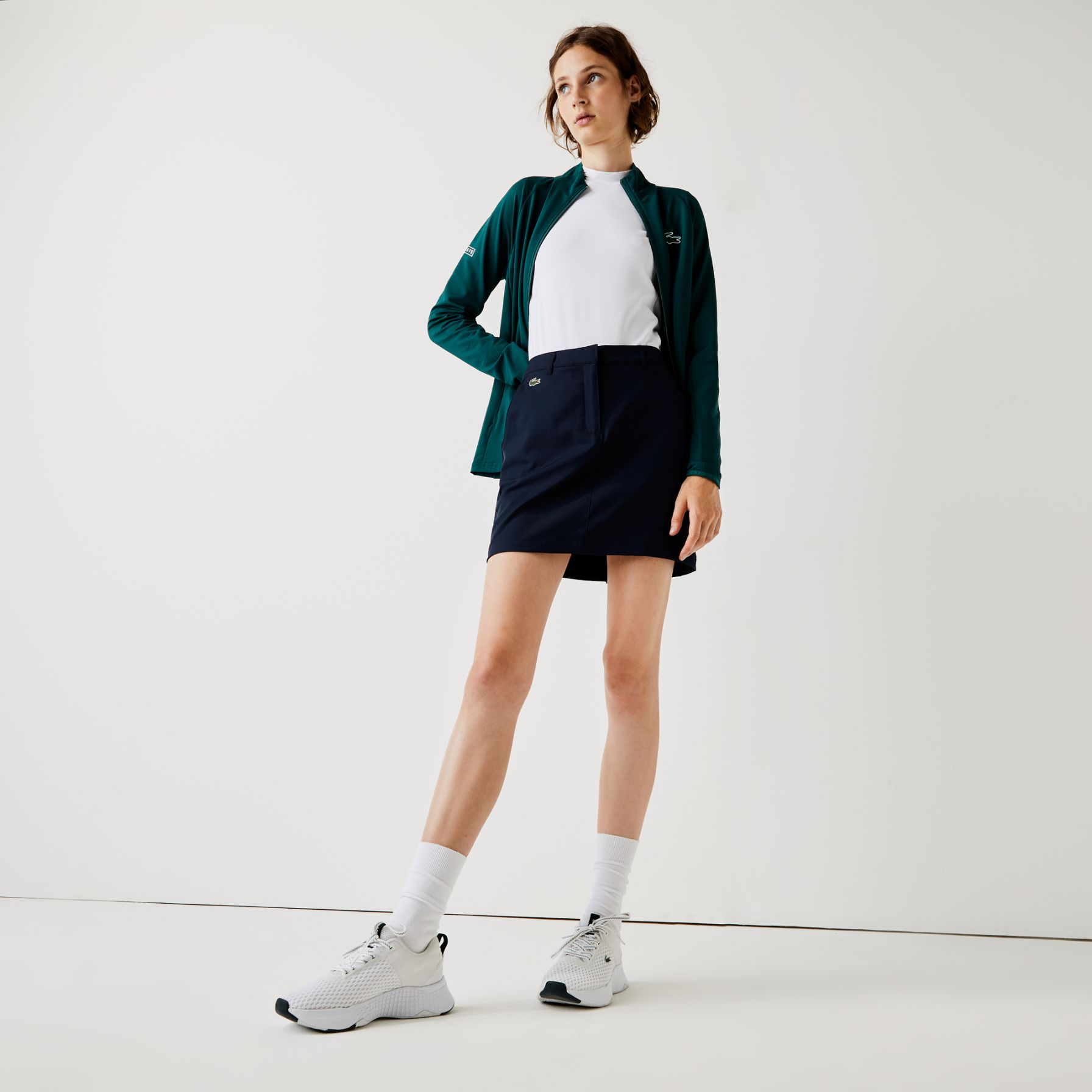 Юбка Lacoste , цвет синий, для женщин Юбка Lacoste , цвет синий, для женщин