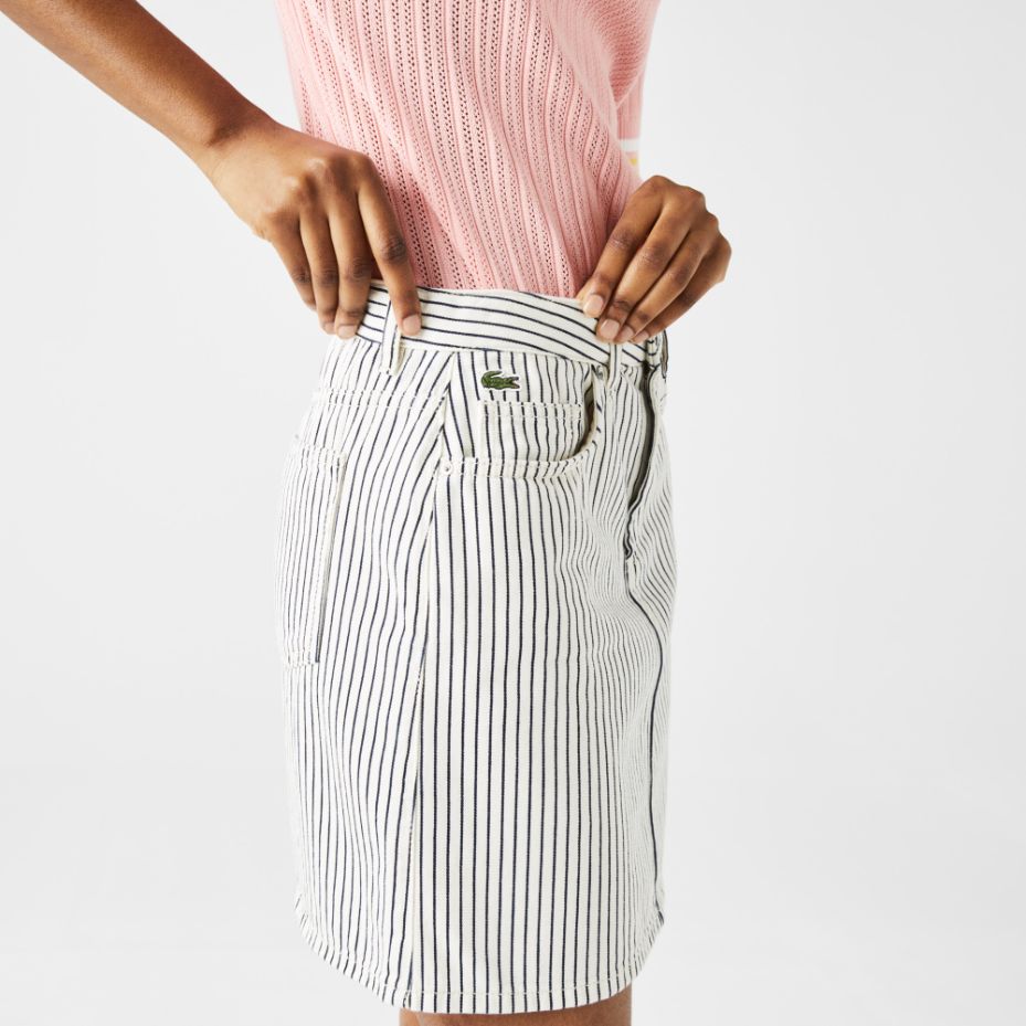 Юбка Lacoste , цвет серый, для женщин Юбка Lacoste , цвет серый, для женщин