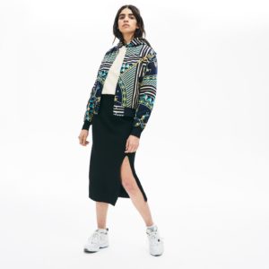 Юбка Lacoste L!VE , цвет черный, для женщин Юбка Lacoste L!VE , цвет черный, для женщин