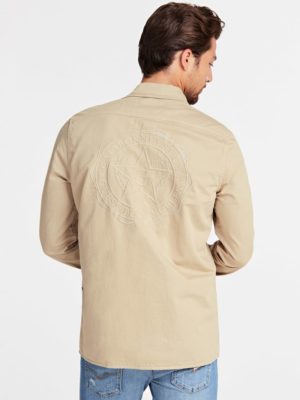 РУБАШКА С ЛОГОТИПОМ СЗАДИ Guess