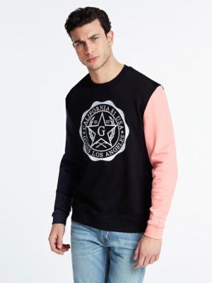 ТОЛСТОВКА С ЛОГОТИПОМ СПЕРЕДИ Guess ТОЛСТОВКА С ЛОГОТИПОМ СПЕРЕДИ Guess