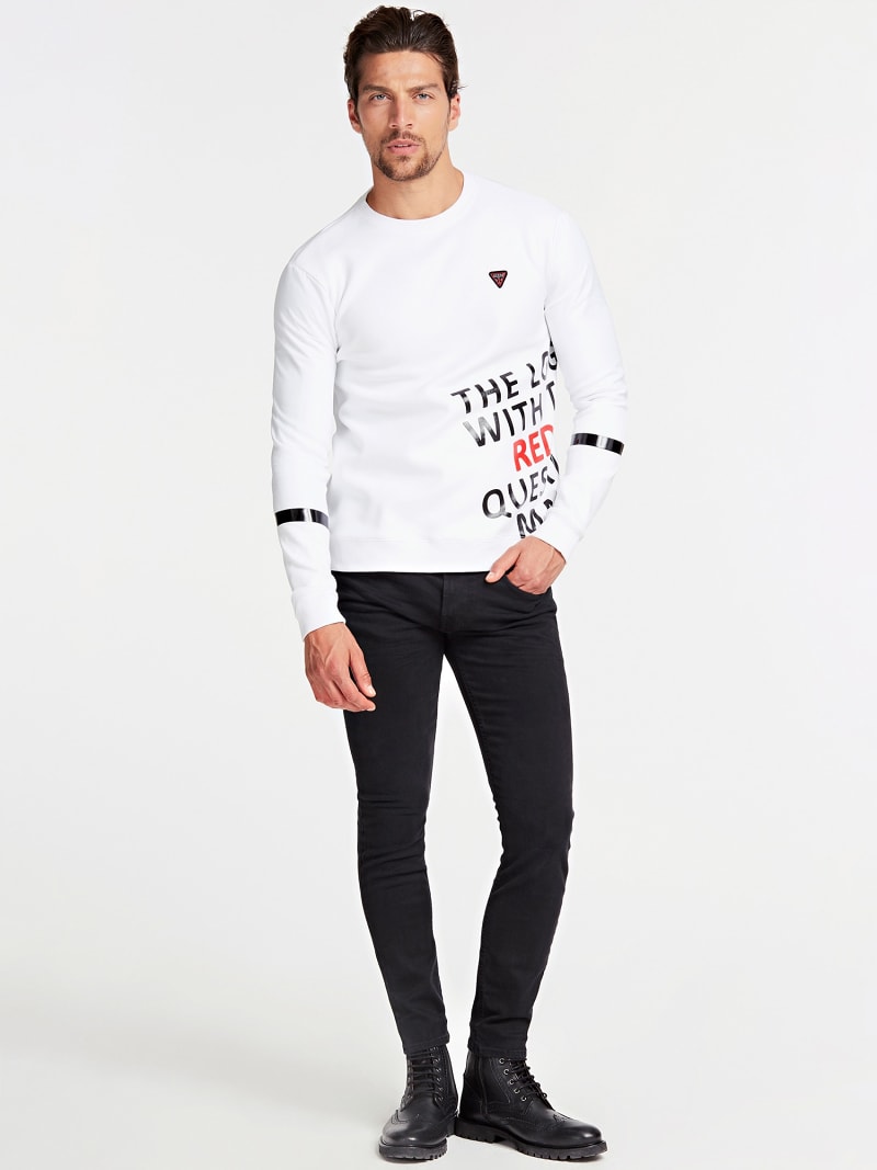 ТОЛСТОВКА С ПРИНТОМ СПЕРЕДИ Guess ТОЛСТОВКА С ПРИНТОМ СПЕРЕДИ Guess