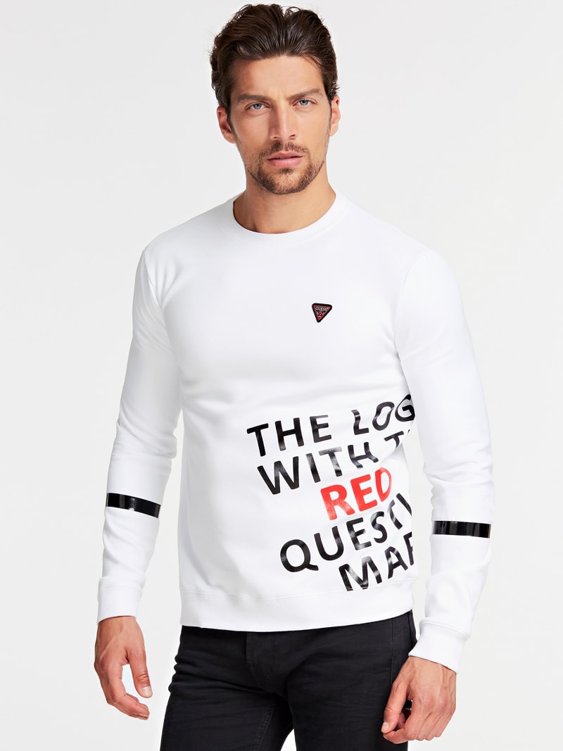 ТОЛСТОВКА С ПРИНТОМ СПЕРЕДИ Guess ТОЛСТОВКА С ПРИНТОМ СПЕРЕДИ Guess