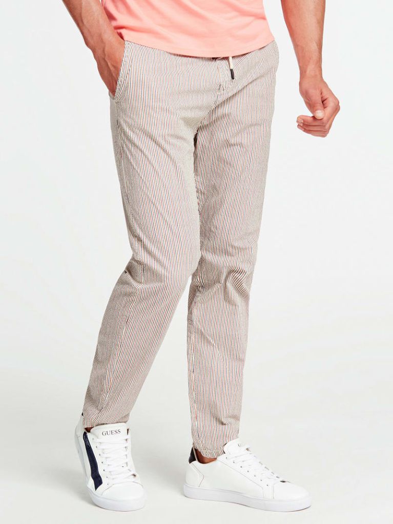 БРЮКИ В ПОЛОСКУ Guess БРЮКИ В ПОЛОСКУ Guess