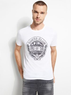 ФУТБОЛКА С ЛОГОТИПОМ СПЕРЕДИ Guess ФУТБОЛКА С ЛОГОТИПОМ СПЕРЕДИ Guess
