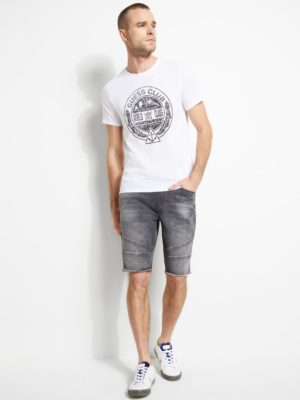 ФУТБОЛКА С ЛОГОТИПОМ СПЕРЕДИ Guess