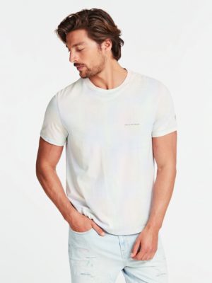 ФУТБОЛКА ИЗ ХЛОПКА ОКРАСКИ «ТАЙ-ДАЙ» Guess ФУТБОЛКА ИЗ ХЛОПКА ОКРАСКИ «ТАЙ-ДАЙ» Guess