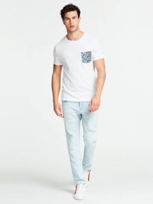 ФУТБОЛКА С КАРМАНОМ СПЕРЕДИ Guess