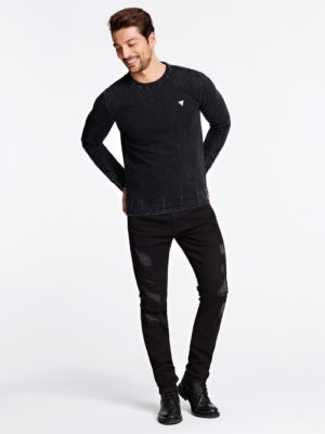 ФУТБОЛКА С МРАМОРНЫМ ЭФФЕКТОМ Guess
